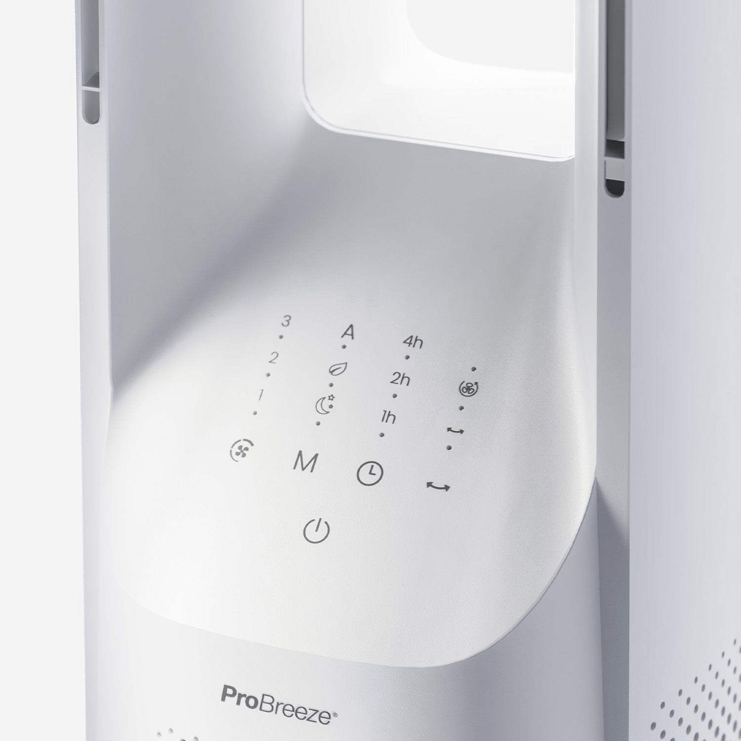 40" Bladeless torenventilator met slimme app-bediening - Wit