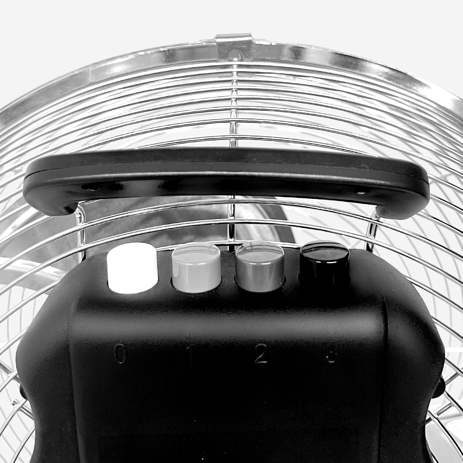 12" Chrom-Standventilator für Fitnessstudio
