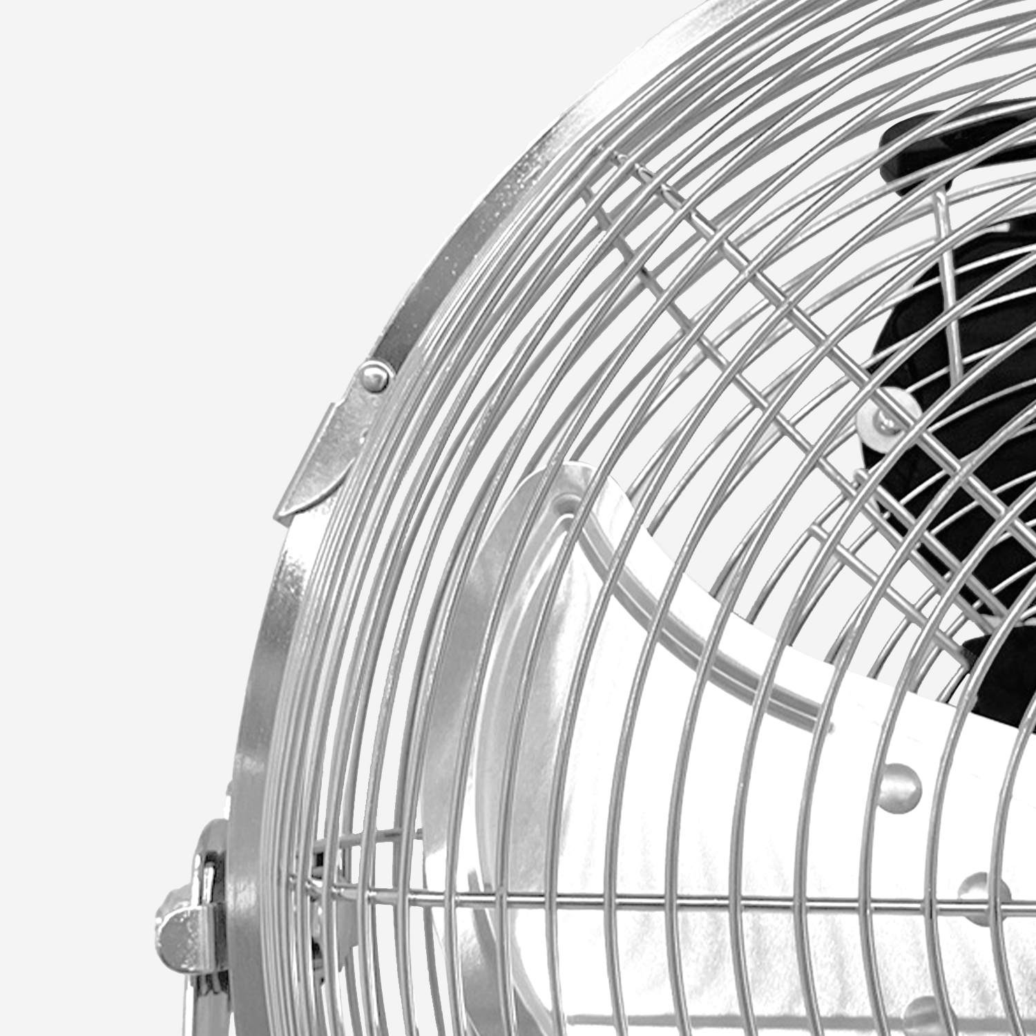 12" Chrom-Standventilator für Fitnessstudio
