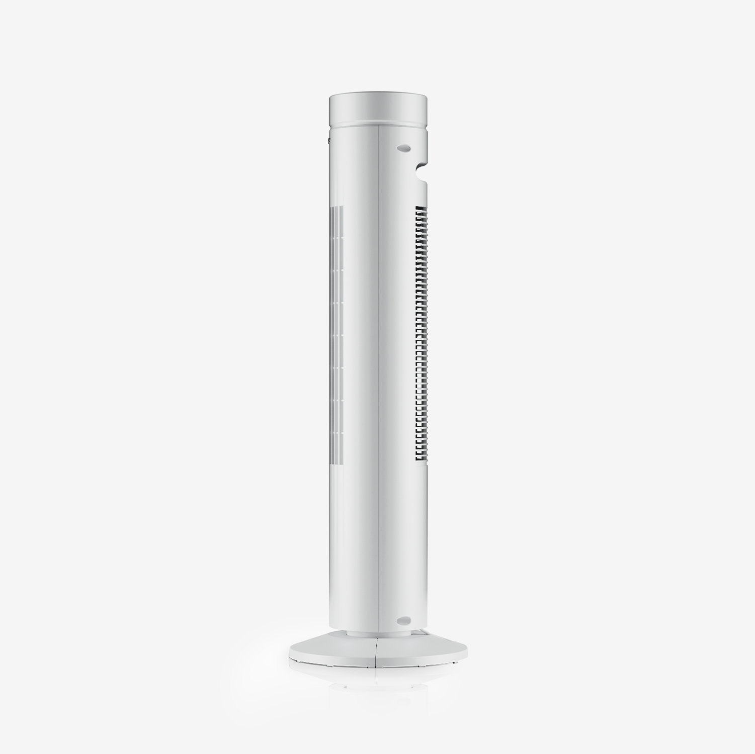 30" Oszillierender Turmventilator mit Touchpanel - Weiß