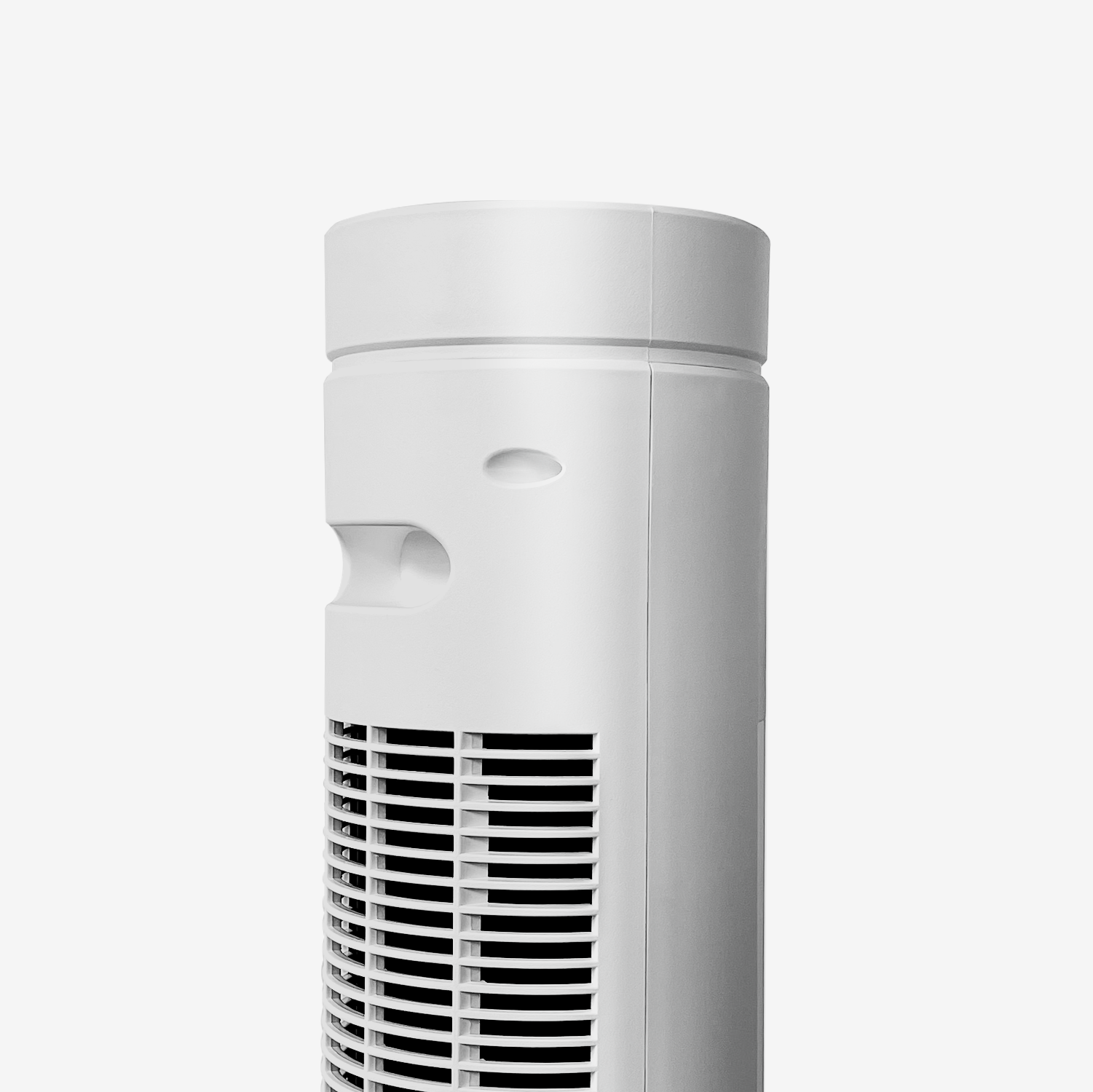 30" Oszillierender Turmventilator mit Touchpanel - Weiß