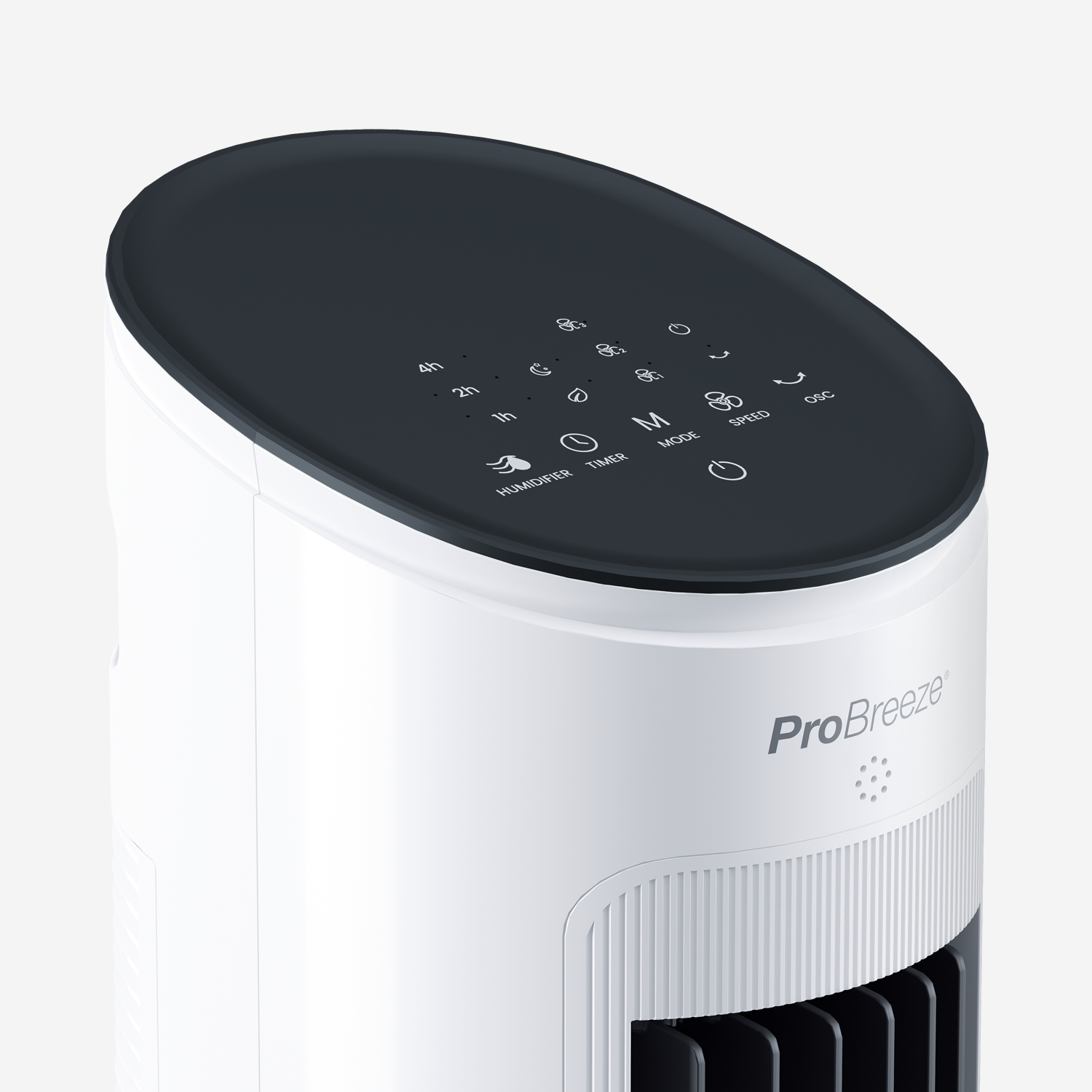 Omniair 5L Evaporative Air Foler & Portable Tower Ventime avec modes d'humidification