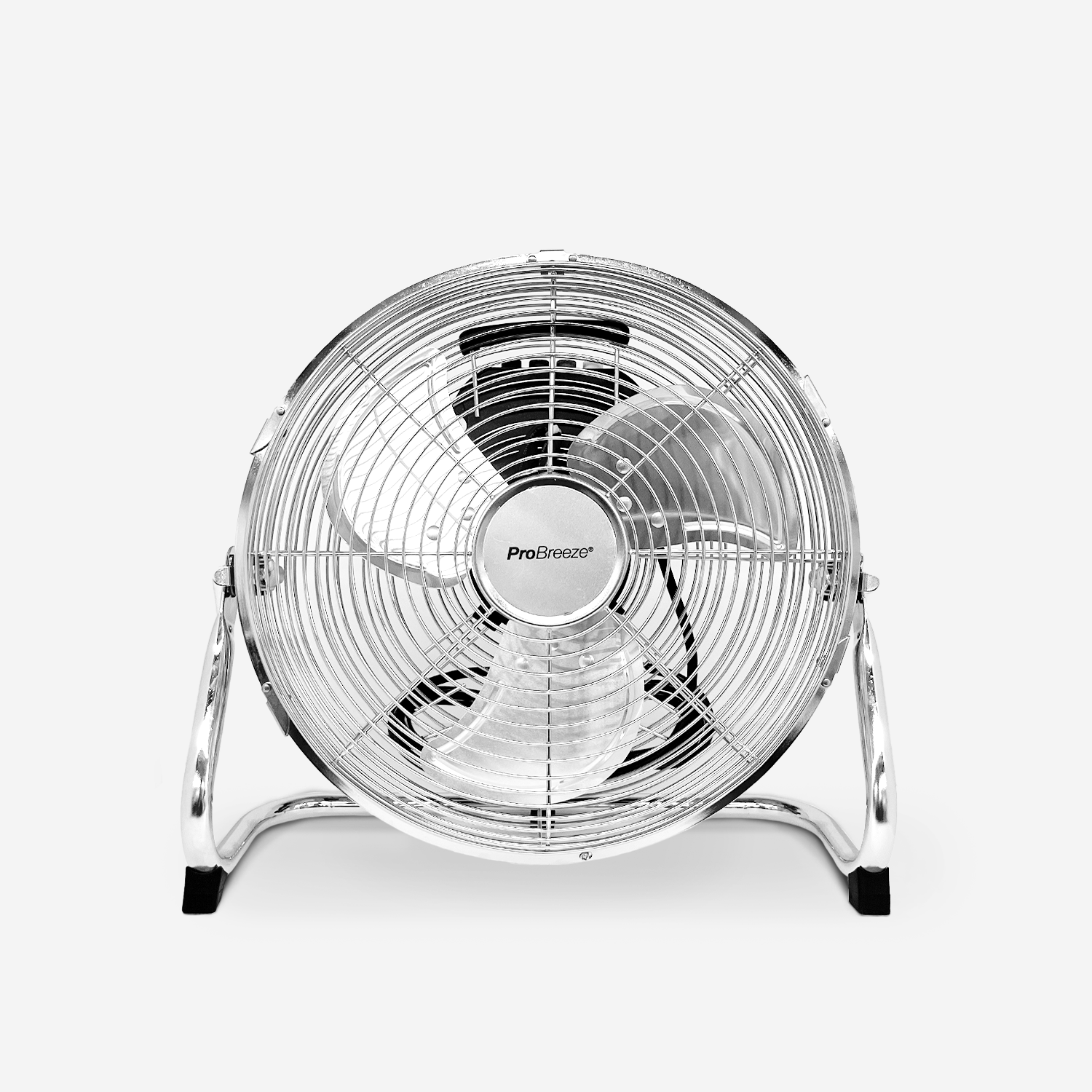 12" Chrom-Standventilator für Fitnessstudio