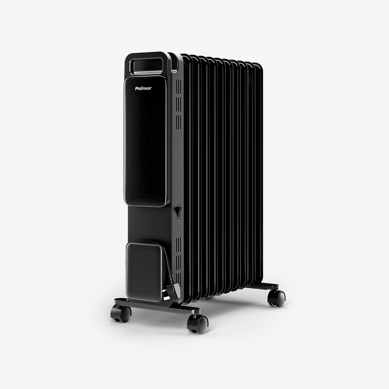 <tc>OmniWarm Radiatore a Olio 2500W con 11 Lamelle, Modalità Eco, Display Digitale e Controllo tramite App - Nero</tc>