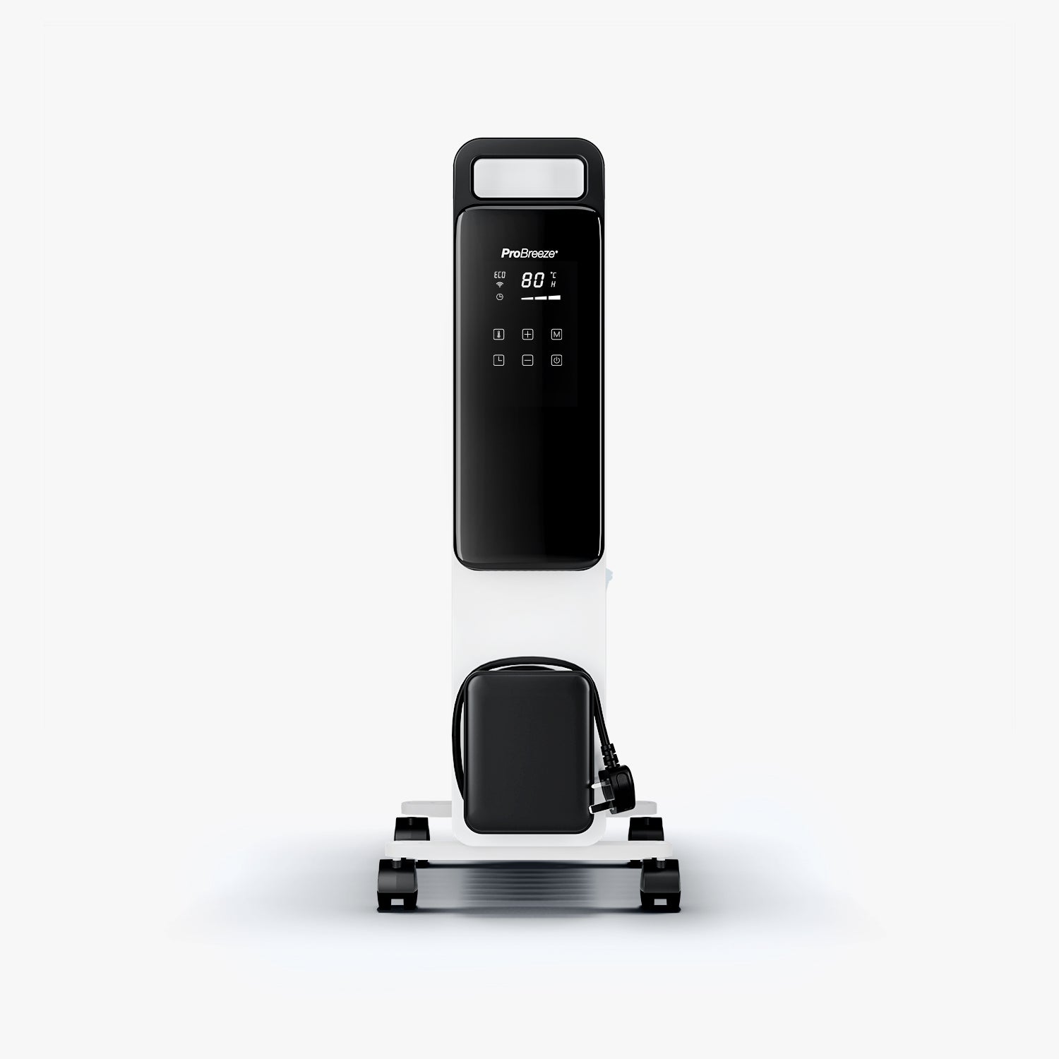 <tc>OmniWarm Radiatore a Olio 2500W con 11 Lamelle, Modalità Eco, Display Digitale e Controllo tramite App - Bianco</tc>