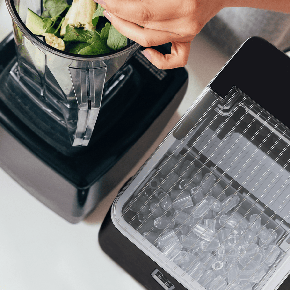 Ice Cube Maker - noir