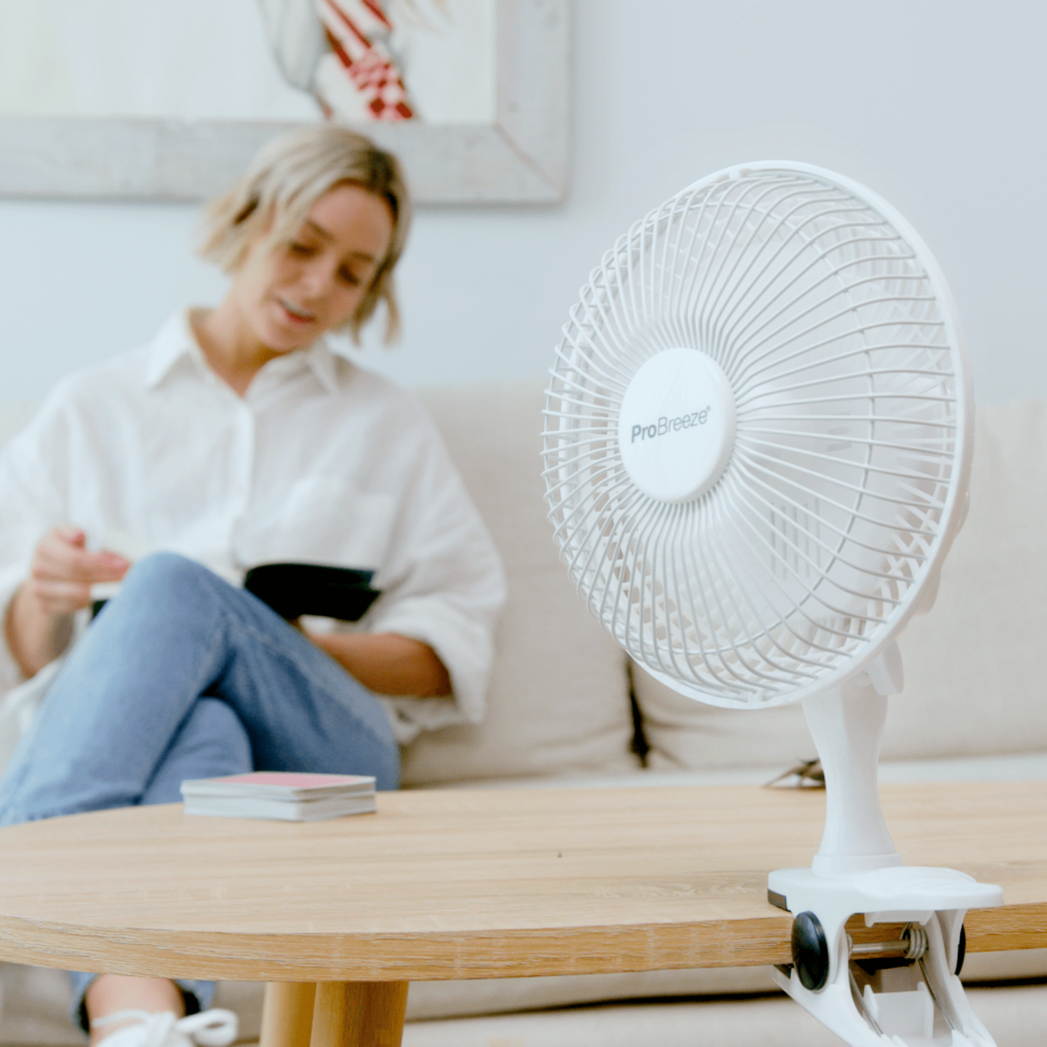6" Mini-Clip-Ventilator – Ultraleise und leistungsstark