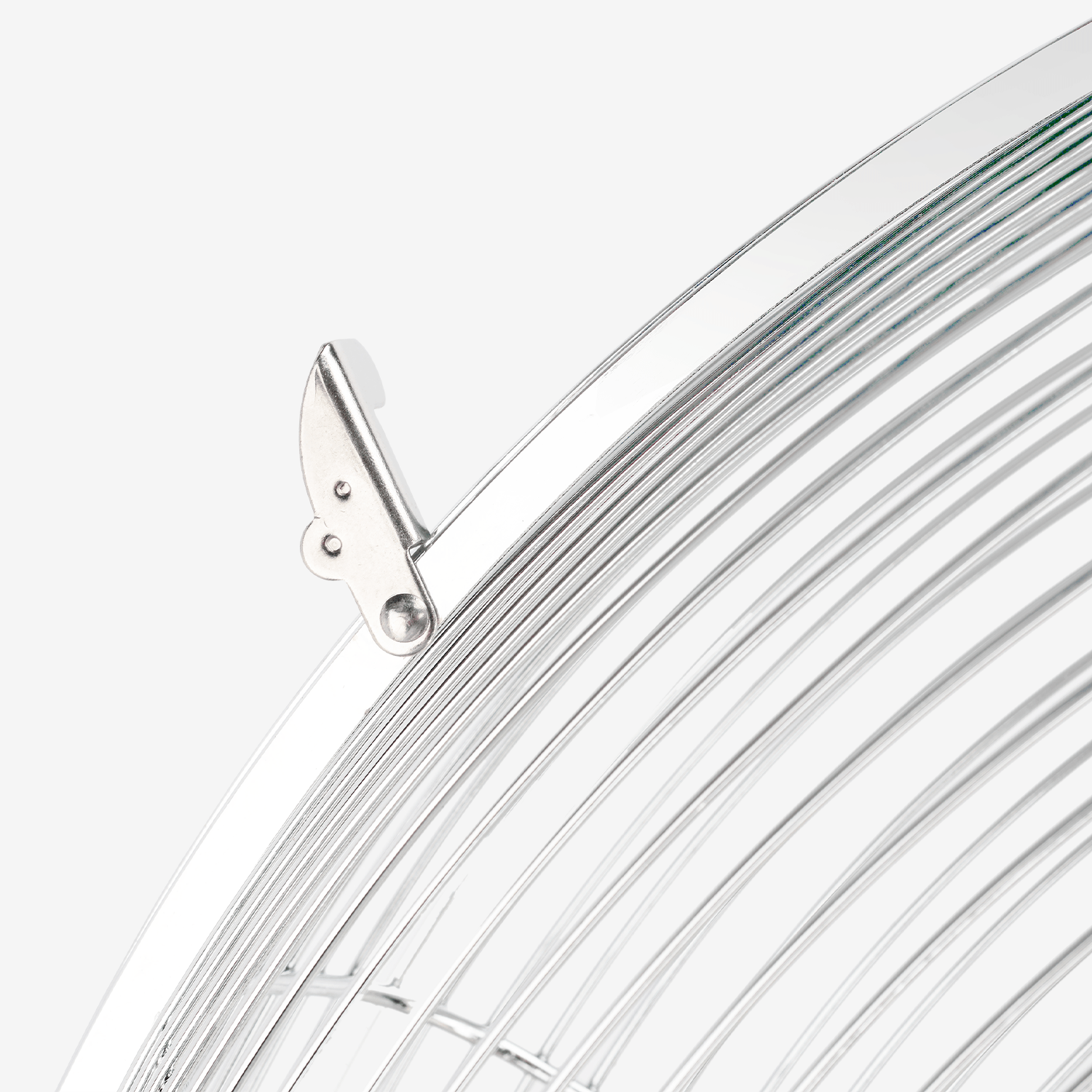 20-inch chromen vloerventilator voor sportscholen