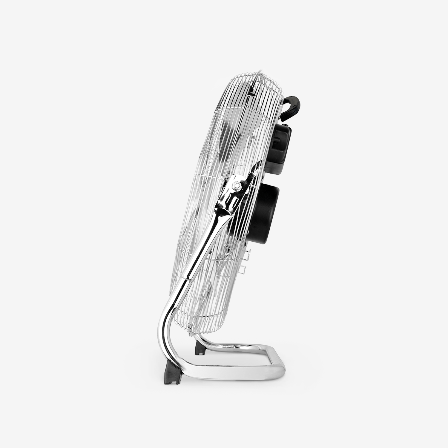 20-inch chromen vloerventilator voor sportscholen
