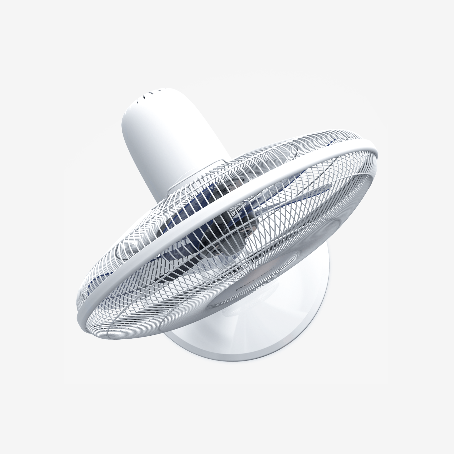 Refurbished - 16" Pedestal Fan with 4 Fan Modes and Remote Control - White