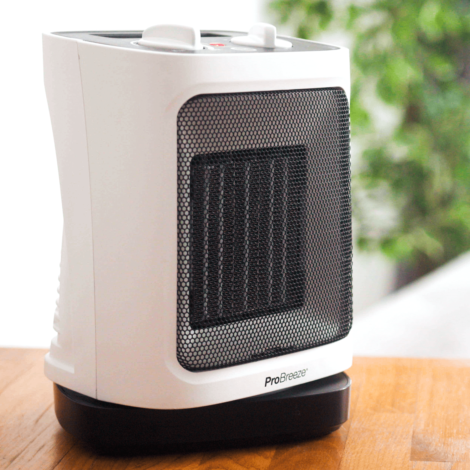 Miniaquecedor de cerâmica de 2.000 W com oscilação automática