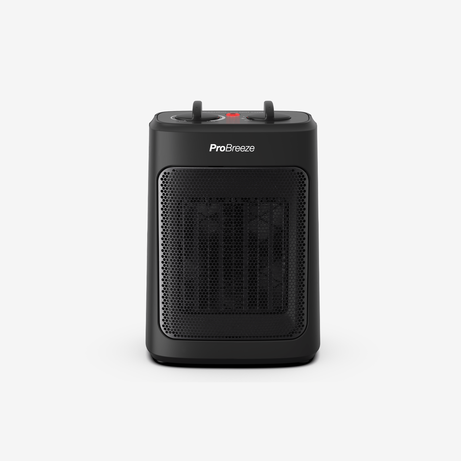 Mini termoventilatore in ceramica da 2000 W - nero