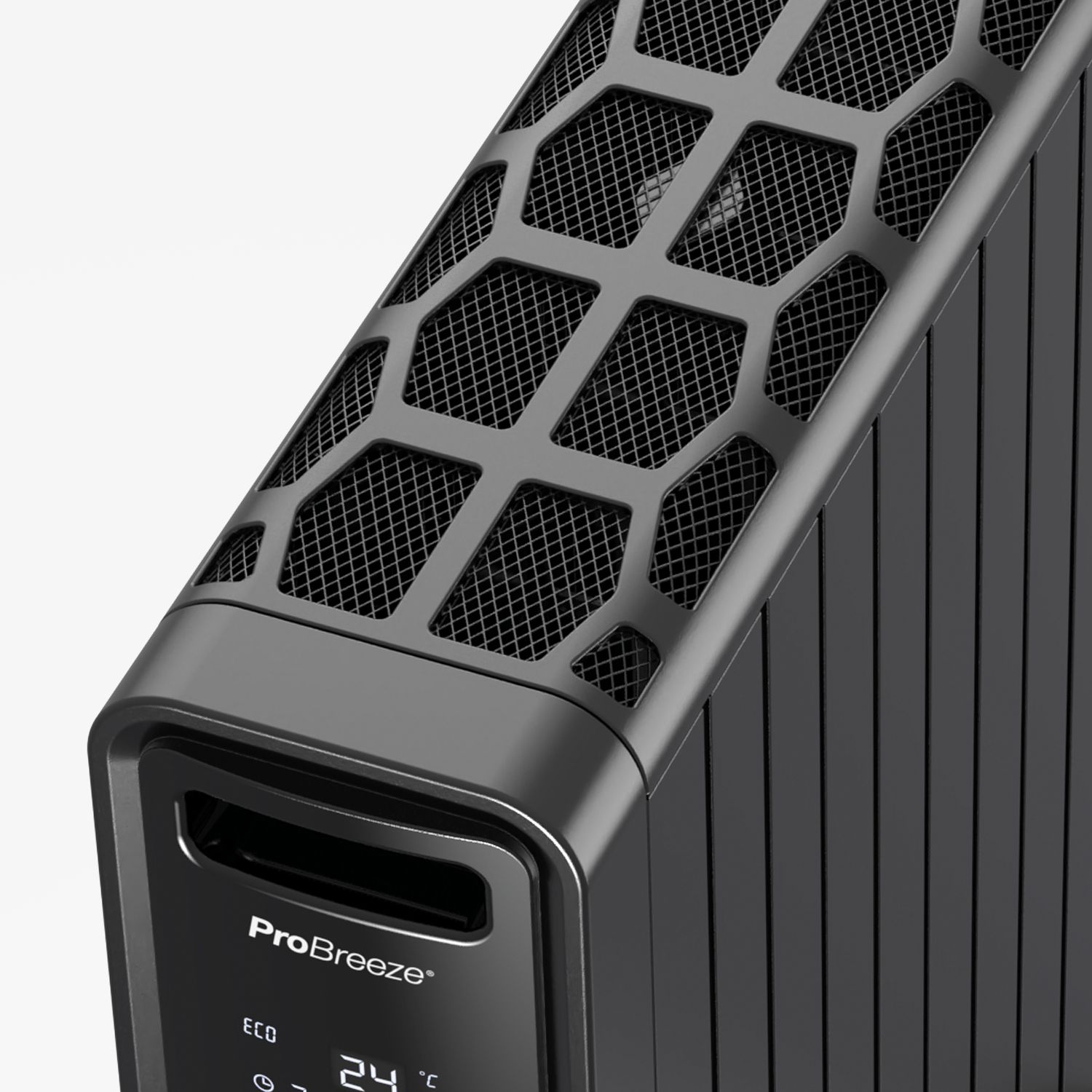 Radiador libre de aceite digital de 2000w - negro