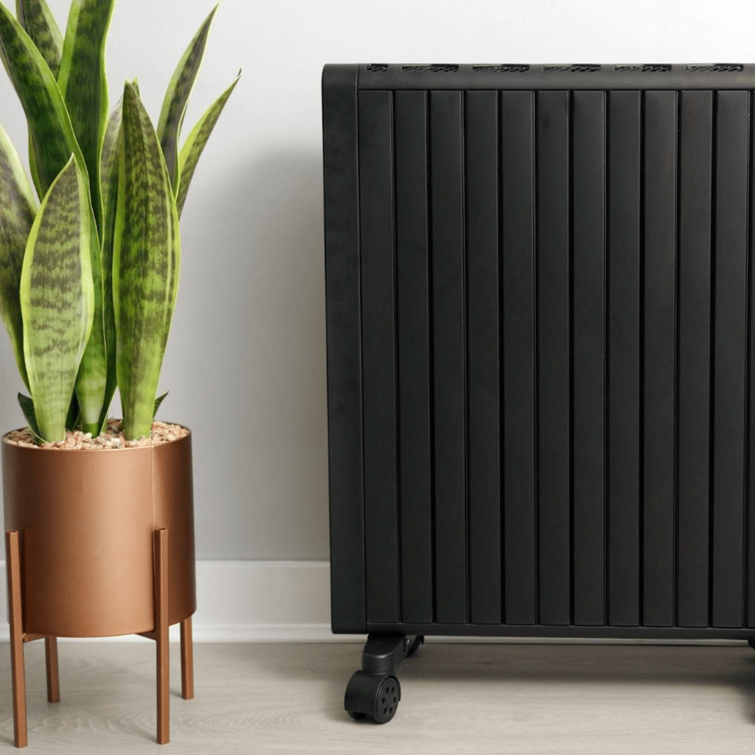 Radiador libre de aceite digital de 2000w - negro