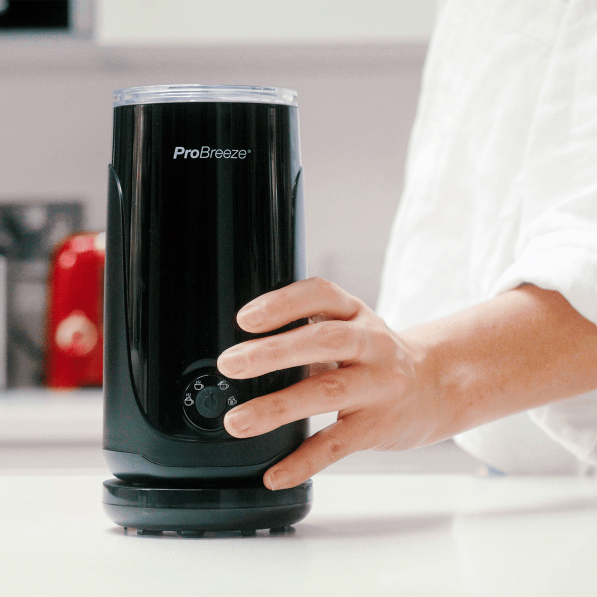 Leche Frother - Negro