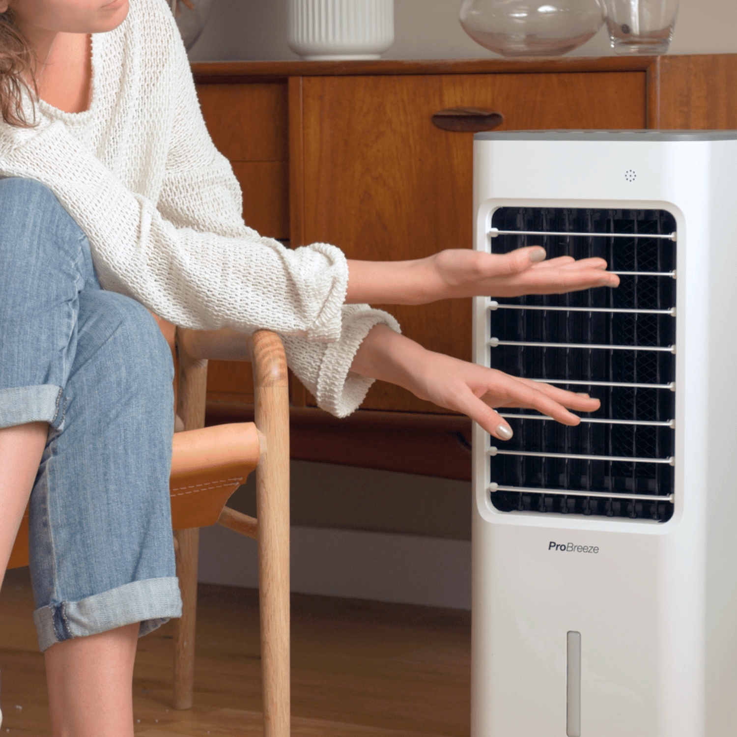 5L Portable Air Cooler with 4 Operating Modes, LED Display, Timer & Remote Control
