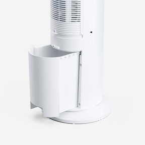 Enfriador de aire evaporativo de 5 litros y ventilador de torre portátil con modos de humidificación