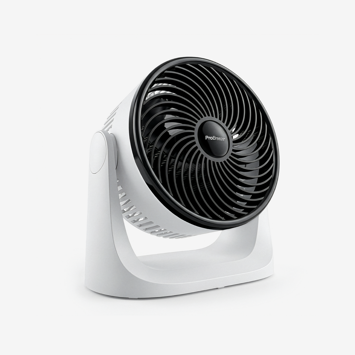 AirFlo™ Mini 11" Turbo Fan - Ultracichy obieg powietrza - Biały/Czarny