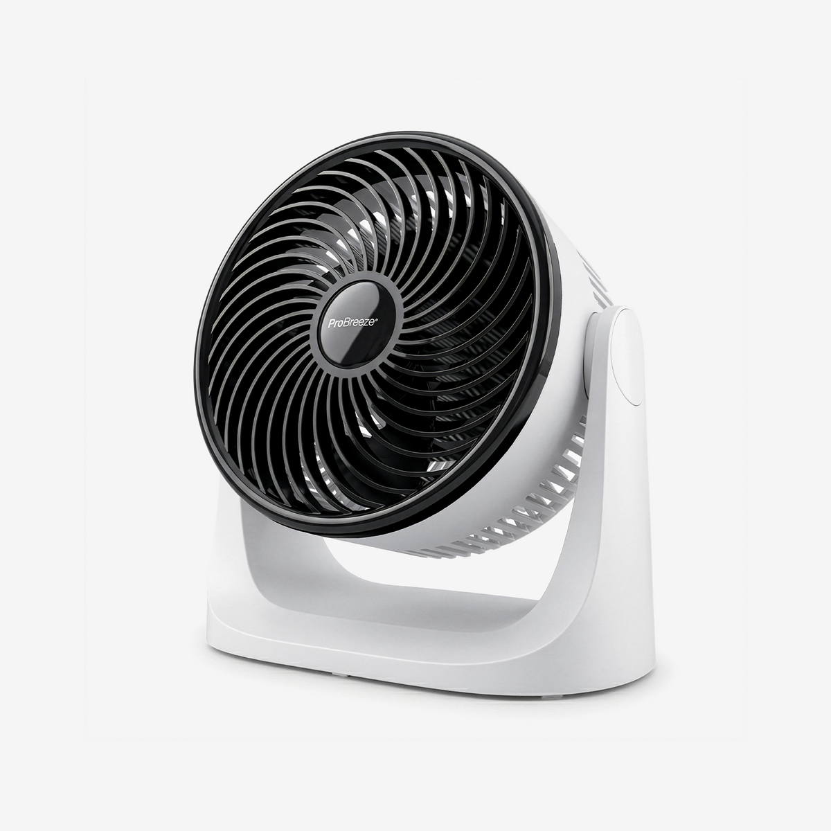 AirFlo™ Mini 11" Turbo Fan - Ultracichy obieg powietrza - Biały/Czarny