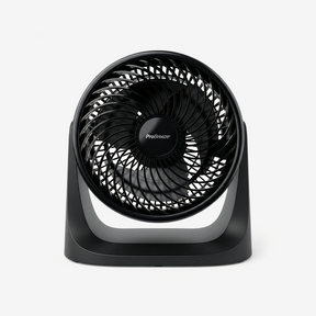 AirFlo Mini™ 11" Turbo Fan - Ultra-Quiet Air Circulator - Black