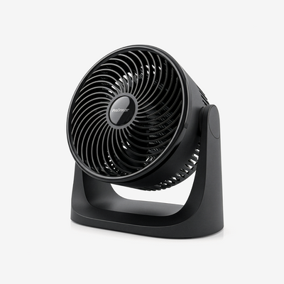 AirFlo Mini 28 cm Turbo Fan - Ultra-Quiet Air Circulator - Black
