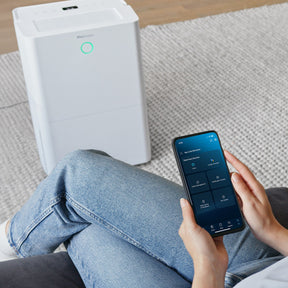 OmniDry 40L Quiet Low Energy Dehumidifier with Laundry Mode and Smart App Control