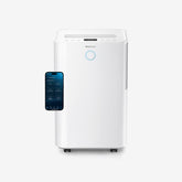 <tc>Desumidificador Silencioso OmniDry 20L com Modo de Lavagem e Controle por App Inteligente</tc>