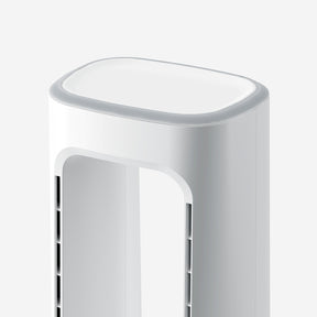 OmniAir 41" Ventilatore a torre premium senza pale e purificatore d'aria con controllo intelligente tramite app - Bianco