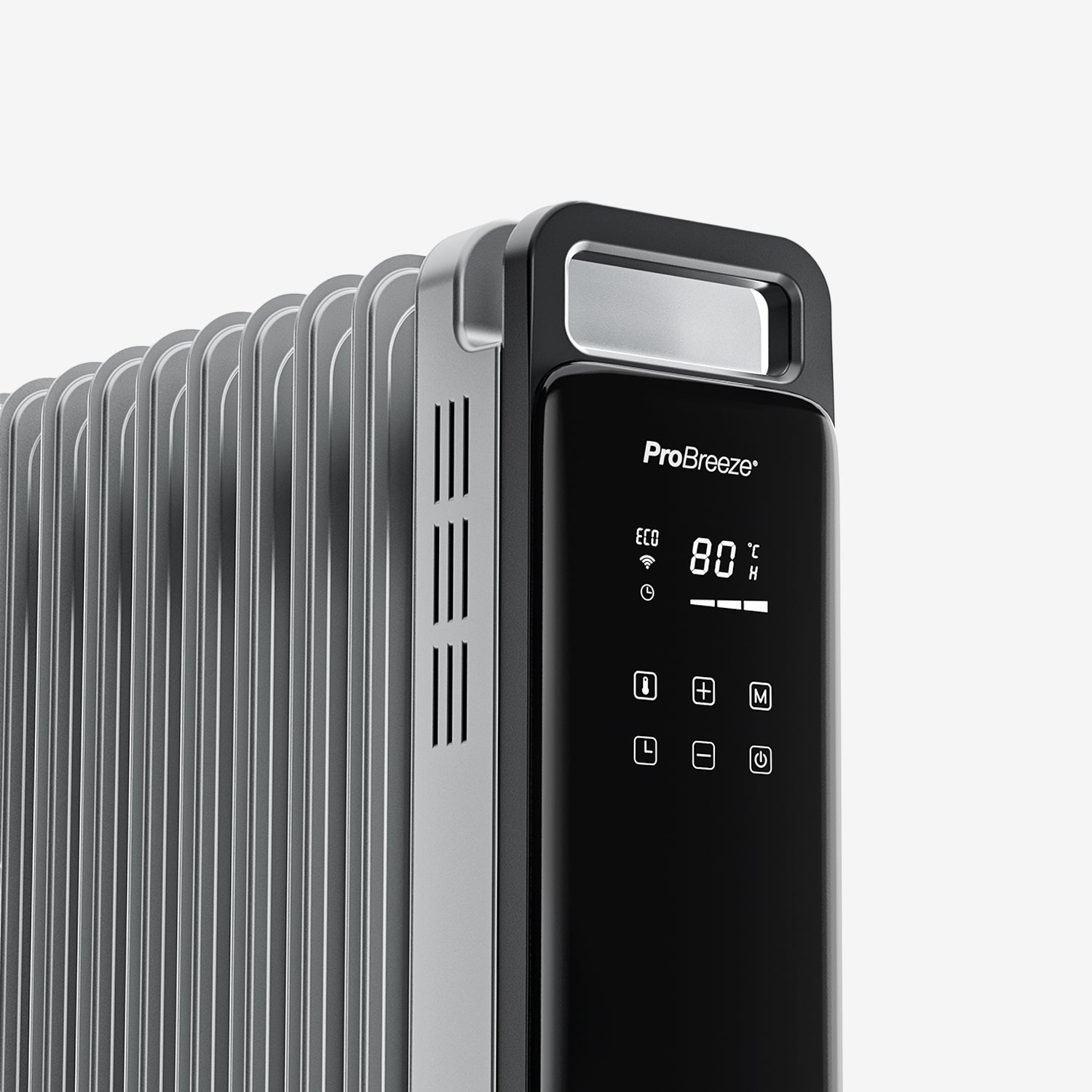 <tc>OmniWarm Radiatore a Olio 2500W con 11 Lamelle, Modalità Eco, Display Digitale e Controllo tramite App - Nero</tc>