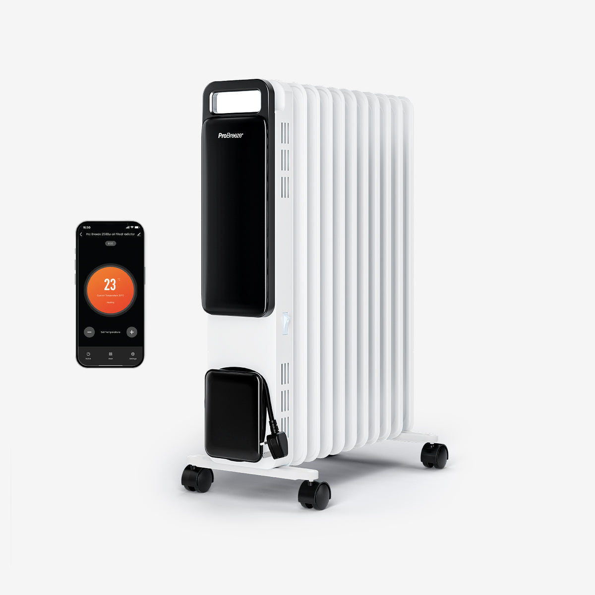 Filled Electric Radiator Oil Filled Radiator Heater Wifi WiFi App
