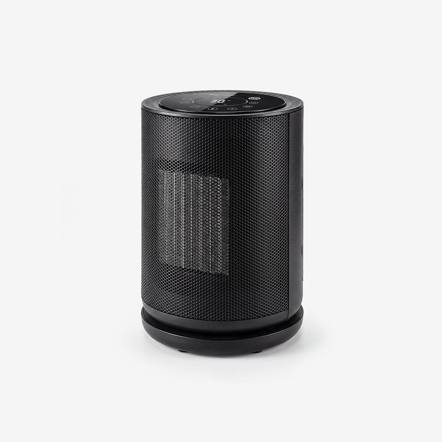 <tc>1800-W-Kreisförmiger Mini-Keramik-Heizlüfter -  Schwarz</tc>