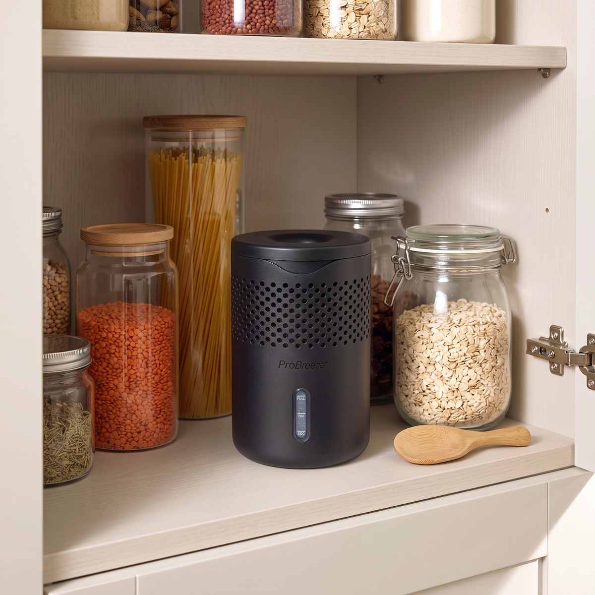 <tc>Osmo® 1,3L Feuchtigkeitsabsorber mit 700 g Tablette – Schwarz</tc>