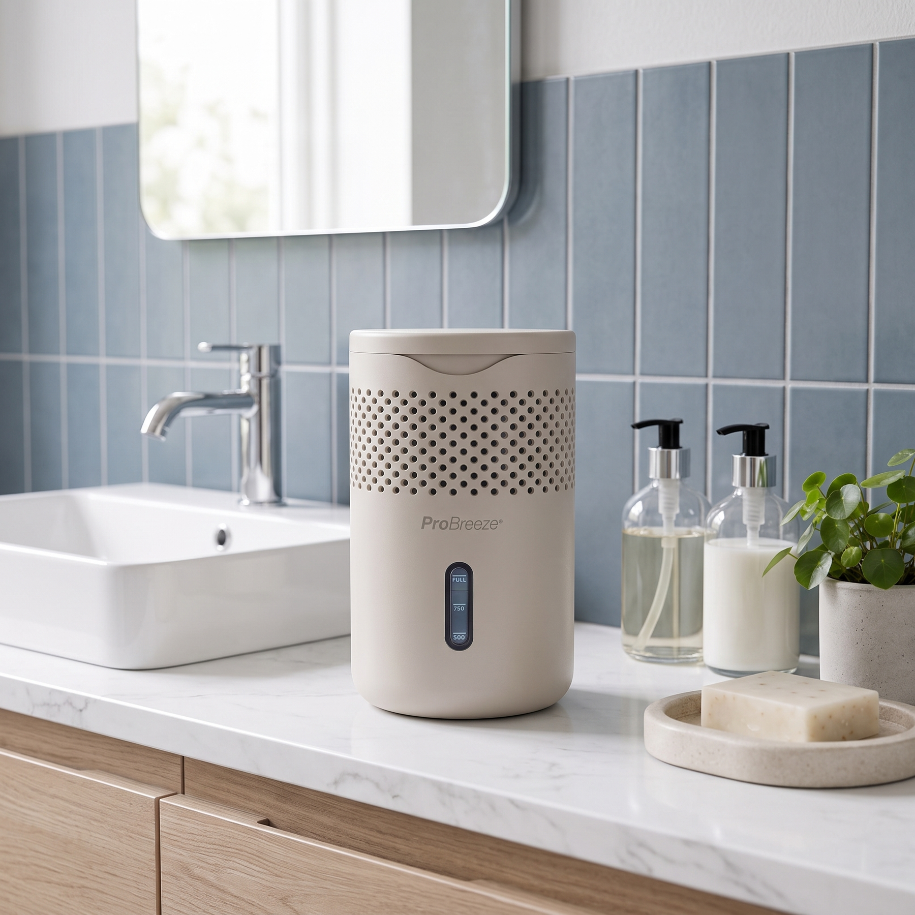 <tc>Osmo® Feuchtigkeitsabsorber 1,3 l mit 700-g-Tablette – Kieselgrau</tc>