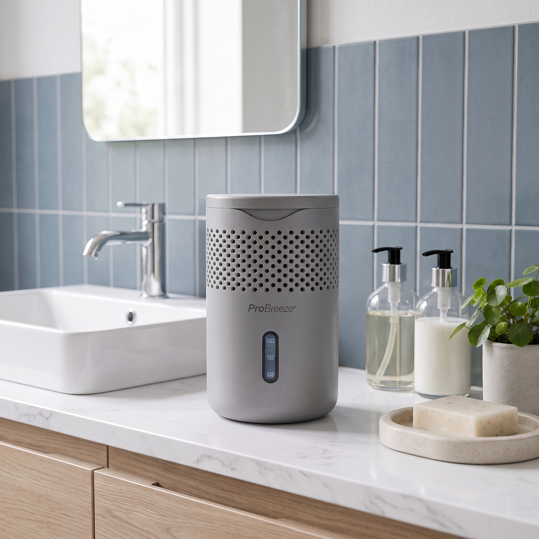 Assorbiumidità Osmo® da 1,3 litri con compressa da 700 g - Grigio
