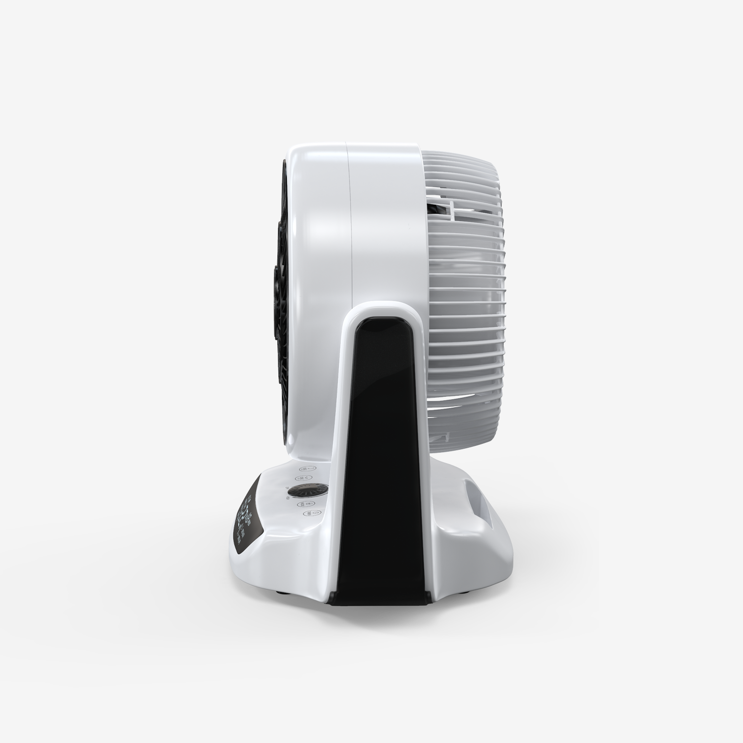Ventilador circulador de aire de CC de 10” con oscilación automática y control remoto