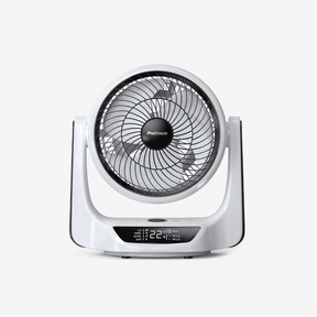 Ventilador circulador de aire de CC de 10” con oscilación automática y control remoto