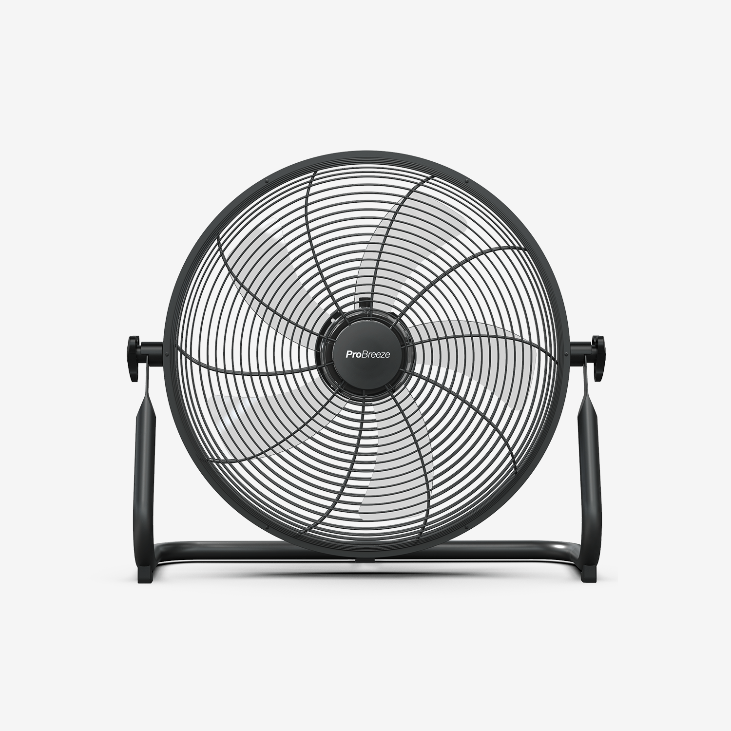 16" oplaadbare vloerventilator