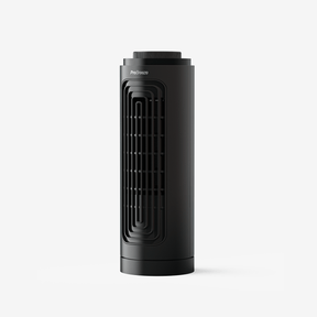 Mini ventilador de torre de escritorio de 3 velocidades - Negro