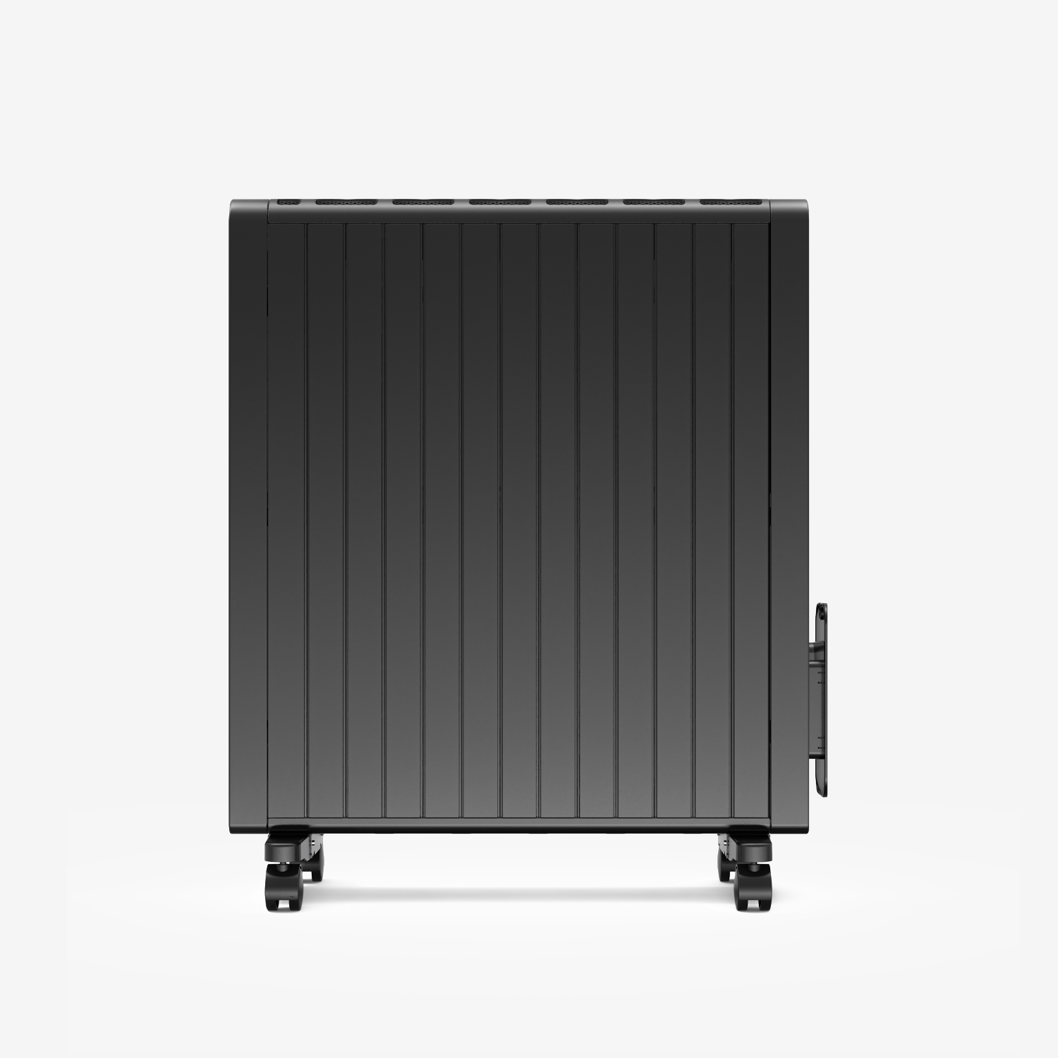 2000W digitale olievrije radiator - zwart
